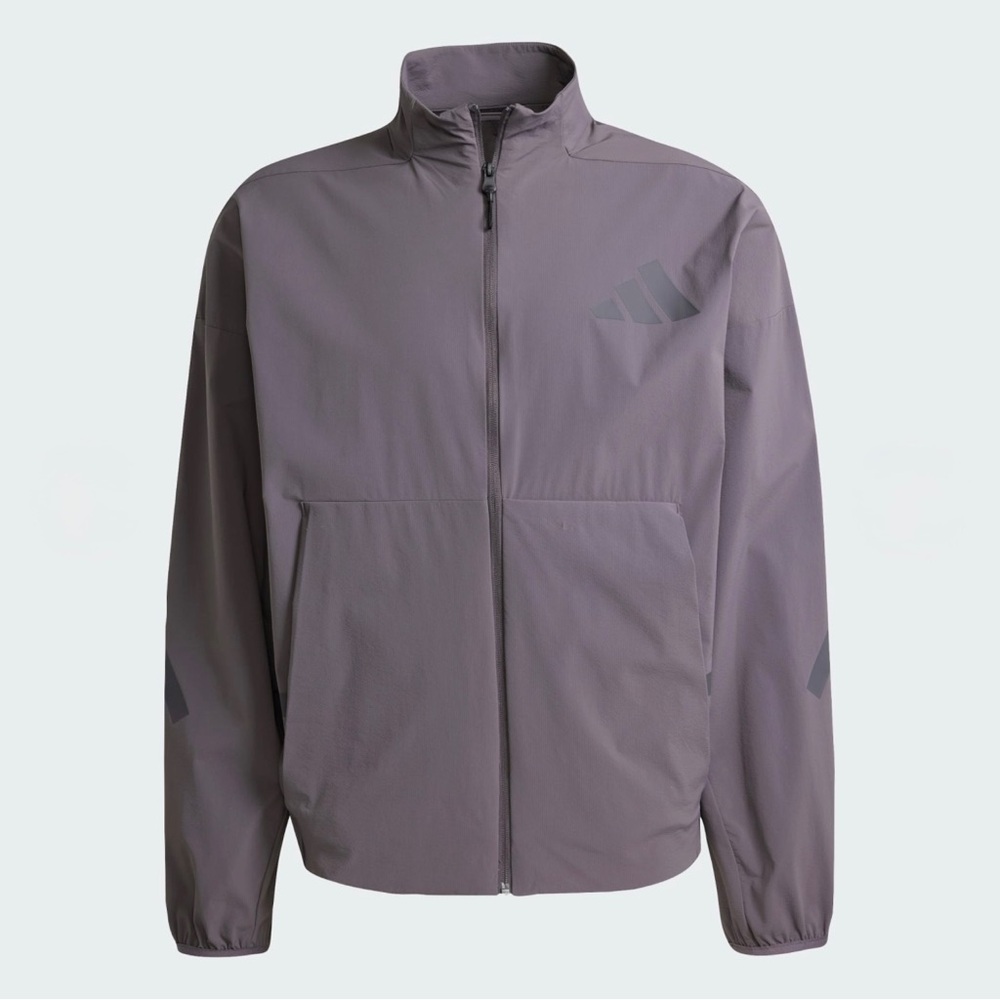 Adidas Men’s Track Jacket Gray - Large - New With Tags - Fast Shipping